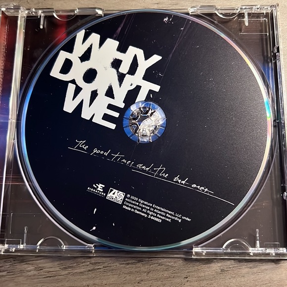 WHY DONT WE (The Good Times And The Bad Ones) CD features (FALLIN’ ADRENALINE) - Picture 2 of 3